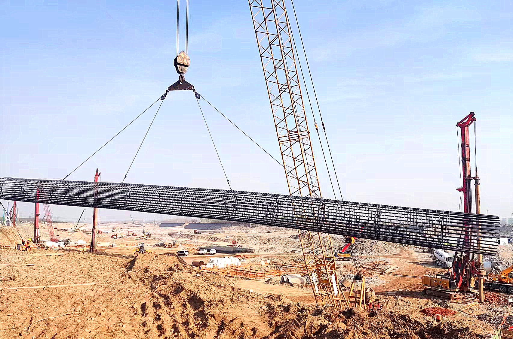 2024.3北京房山區(qū)南水北調(diào)北拒馬河支護(hù)項目